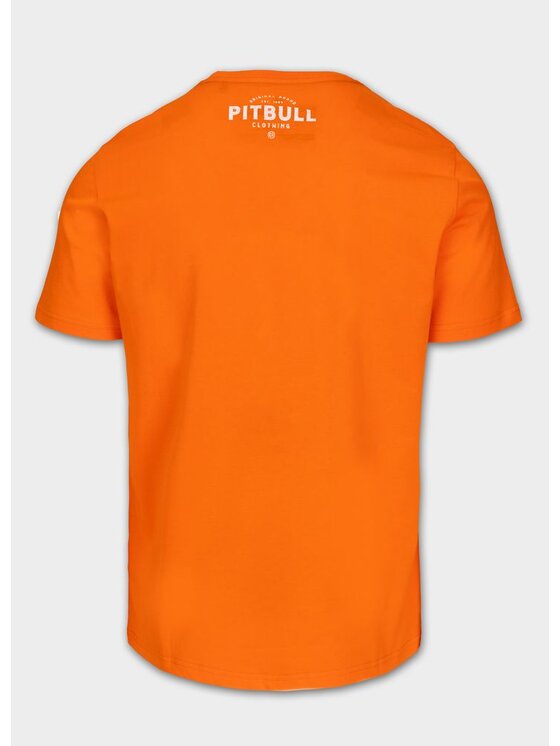 PITBULL PITBULL T-Shirt AUTOMATIC Pomarańczowy Regular Fit