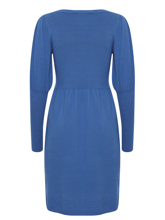 Fransa Fransa Kleid für den Alltag 20611826 Blau Regular Fit