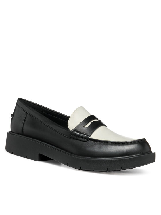 Geox Geox Mokassins D Spherica Ec1 D25QRA 00043 C9B5V Schwarz