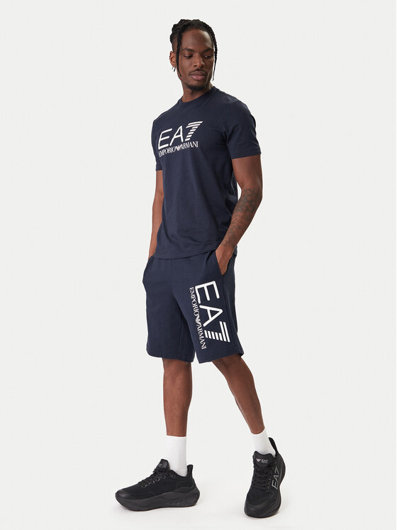 EA7 Emporio Armani EA7 Emporio Armani Spordišortsid 7M001414 AF22266 UB102 Tumesinine Regular Fit