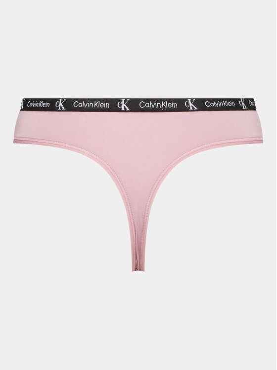 Baby pink calvin klein thong shop
