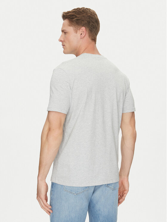 Guess Guess T-Shirt U4BM03 KCAM1 Szary Regular Fit
