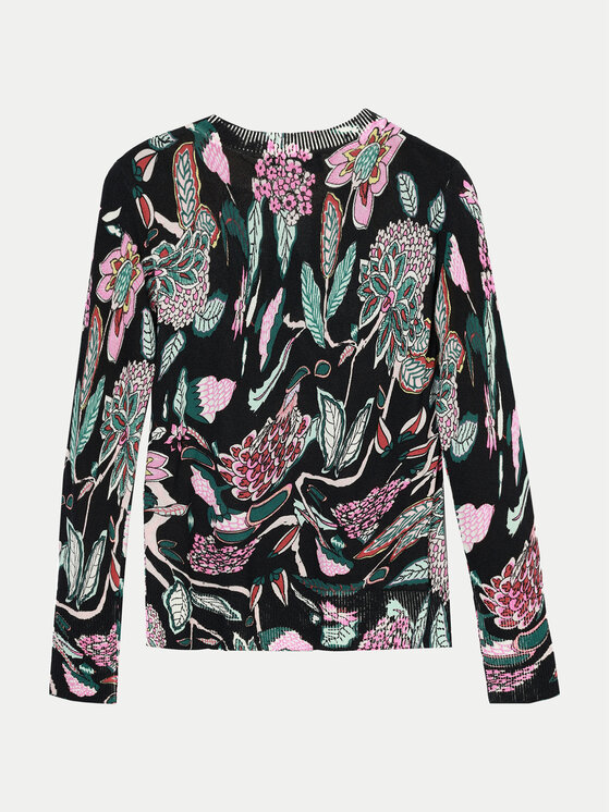 Desigual Desigual Sweter Manchester 24WWJF41 Czarny Regular Fit