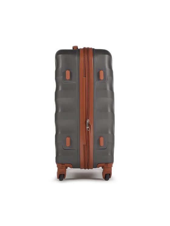 Valigia rigida media T5558-4 Grigio