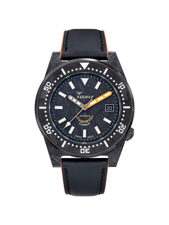Squale Squale Zegarek T183AFCOR.RLOR Czarny