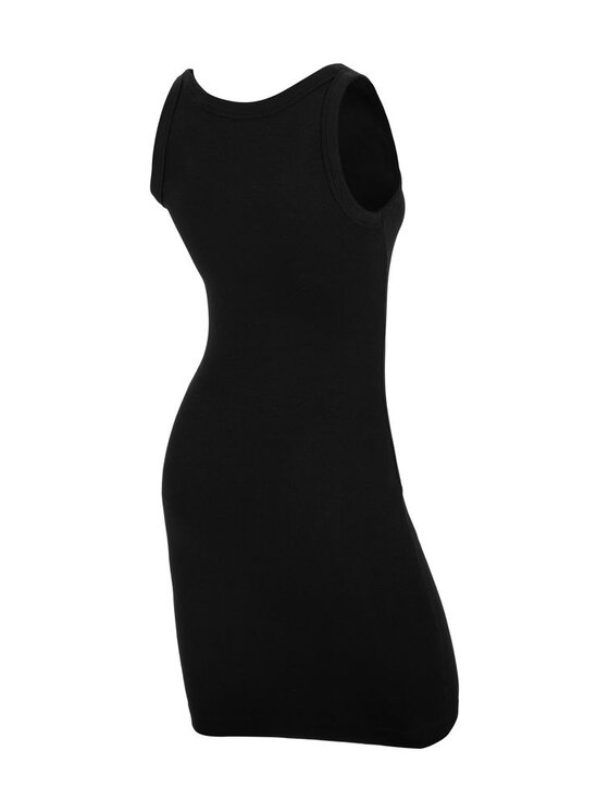 PITBULL PITBULL Sukienka codzienna Rib Layla Czarny Slim Fit