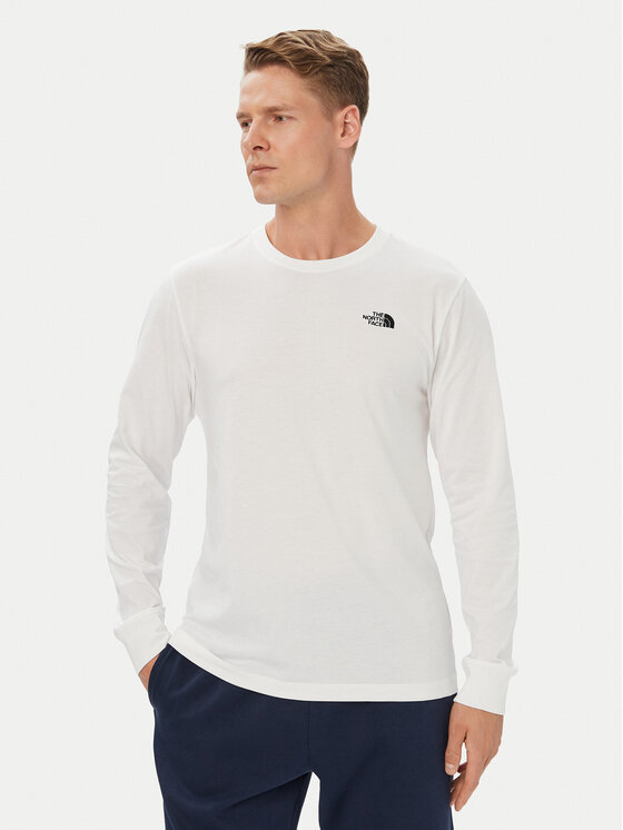 The North Face The North Face Longsleeve Evolution Simple Dome NF0A8EU3 Λευκό