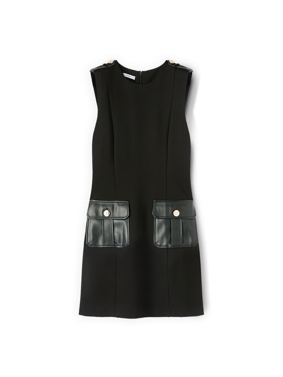 Motivi Motivi Vestito da giorno 7000Q003429N033 Nero Regular Fit