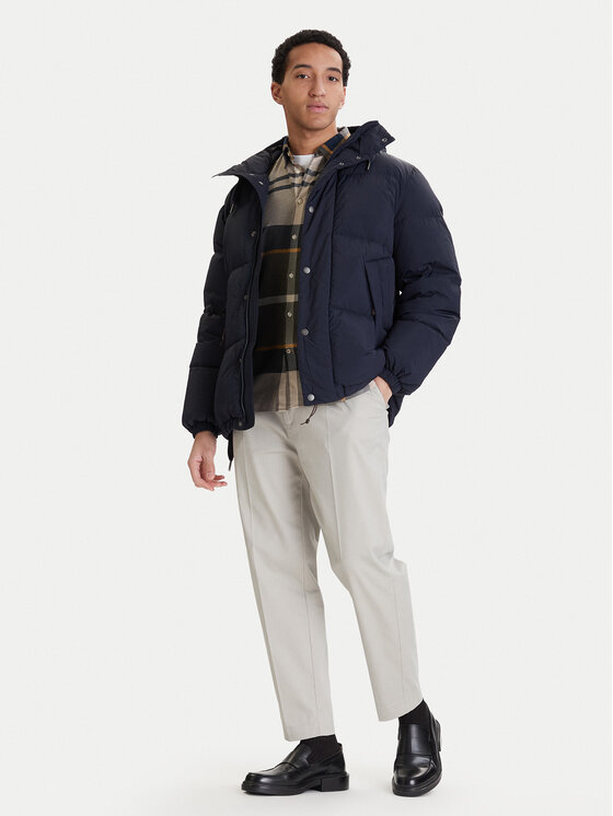 Gant Gant Pūkinė striukė 7006567 Tamsiai mėlyna Regular Fit