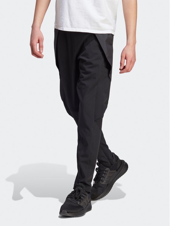 adidas Pantaloni trening City Escape Cargo IJ6098 Negru Slim Fit