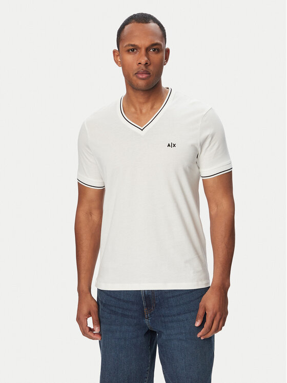Armani Exchange Armani Exchange Póló XM002512 AF10358 U0009 Fehér Regular Fit