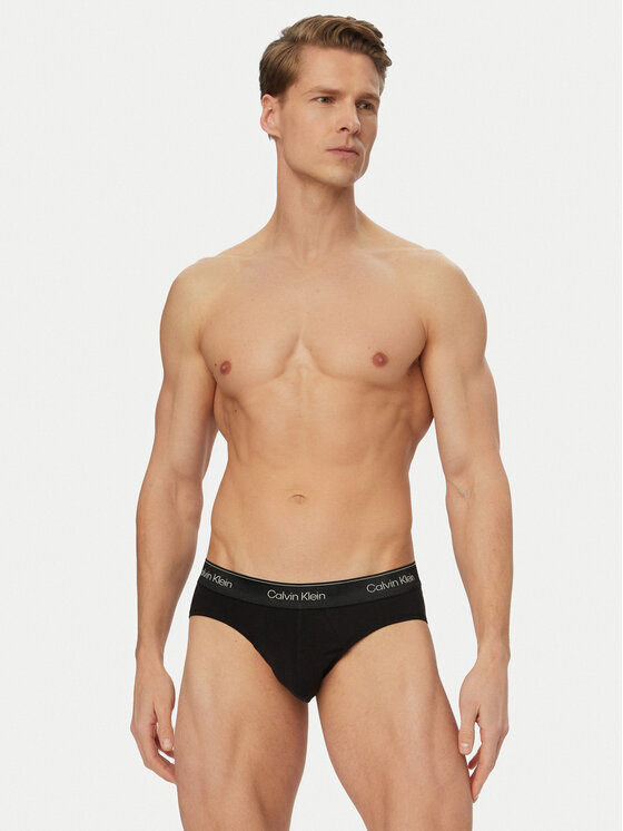 Calvin Klein Underwear Calvin Klein Underwear Souprava slipů LV00NB4574 Černá