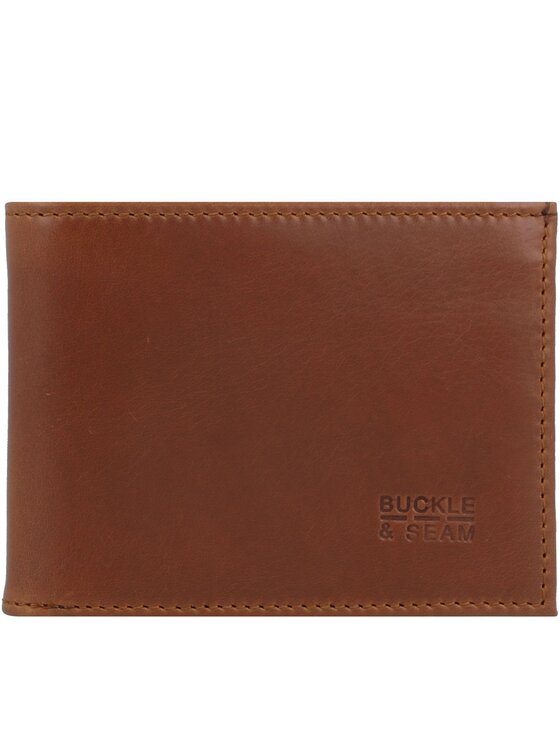 Buckle & Seam Buckle & Seam Portfel męski 244415 Brązowy