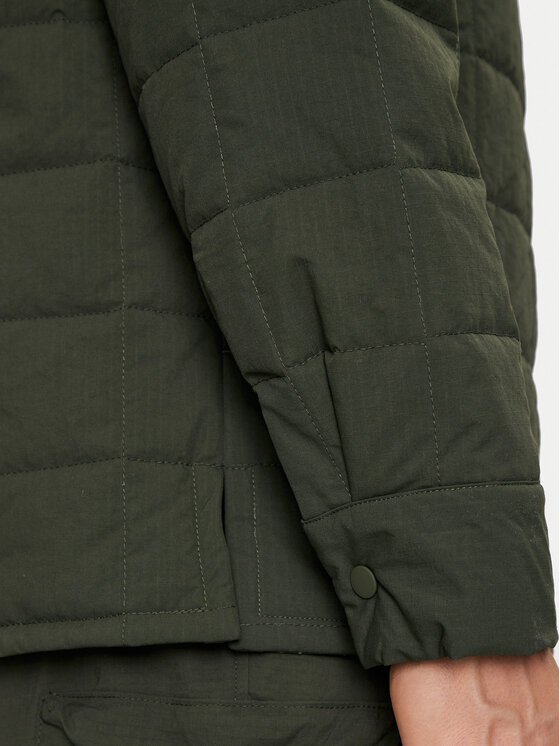 Rains Rains Ing Giron Liner Overshirt T1 19420 Zöld Regular Fit