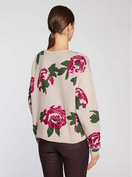 Maglione Rose Beige Relaxed Fit