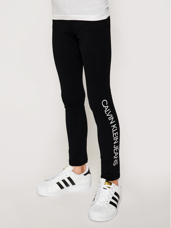 Calvin Klein Jeans Calvin Klein Jeans Colanți Logo IG0IG00740 Negru Slim Fit
