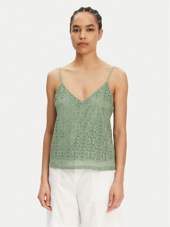 Vero Moda Top Maya 10325031 Verde Regular Fit, taglia : L