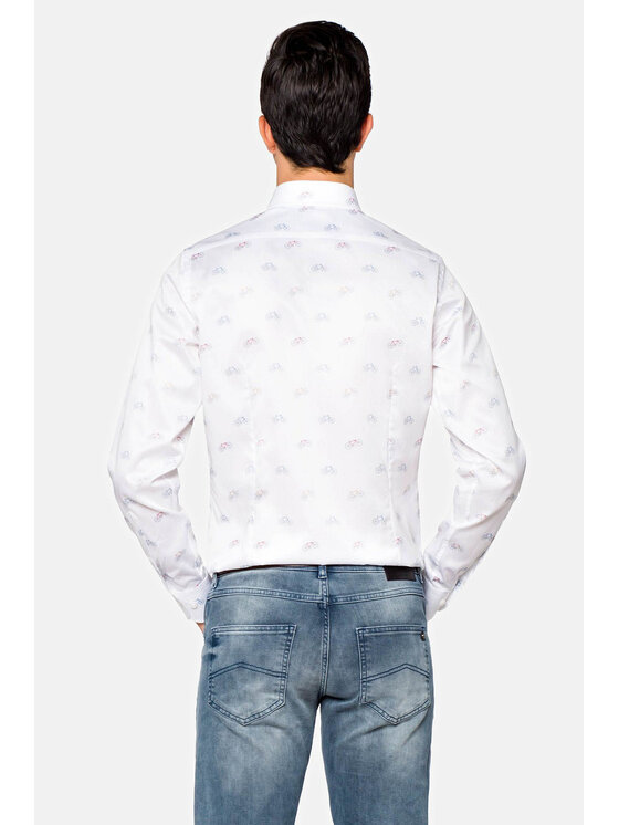 Lancerto Lancerto Koszula Marisol KO073120000016 Kolorowy Slim Fit