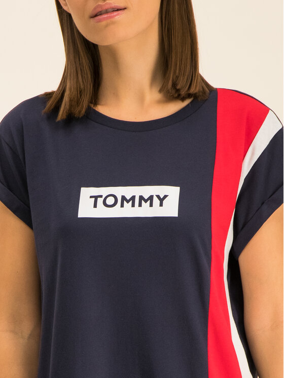 Tommy Hilfiger Tommy Hilfiger Hétköznapi ruha Blocked UW0UW02049 Sötétkék Regular Fit