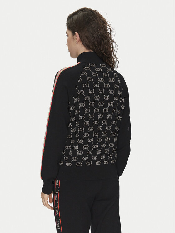 Liu Jo Sport Liu Jo Sport Cardigan TF4224 MS63L Negru Regular Fit