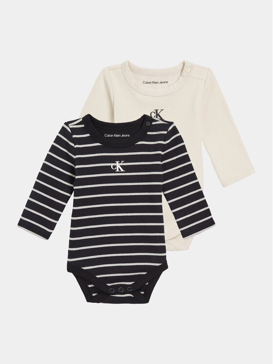 Set di 2 body da neonato Calvin Klein Jeans