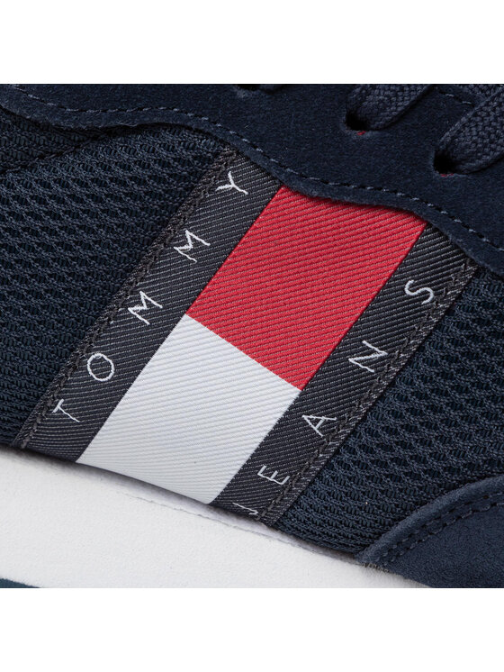 Tommy Jeans Tommy Jeans Sneakers Mix Runner EM0EM00871 Blu scuro