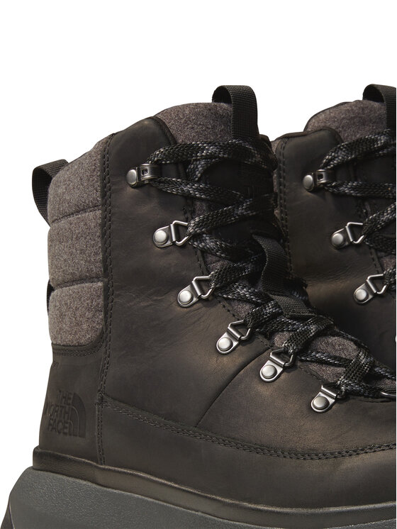 The North Face The North Face Turistická obuv Bergen Leather Wp NF0A8A9MKX71 Černá