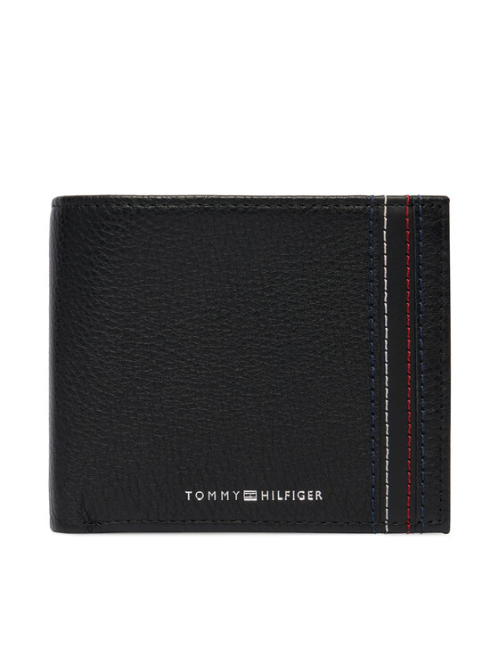Tommy Hilfiger Tommy Hilfiger Πορτοφόλι Th Central Cc & Coin AM0AM14233 Μαύρο