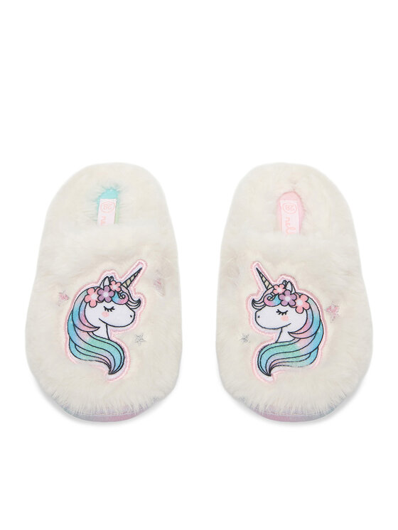 Nelli Blu Nelli Blu Pantofole 22DR1189 Bianco