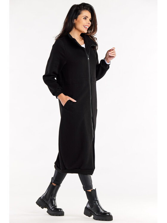 Infinite You Infinite You Mikina M326 Čierna Basic Fit