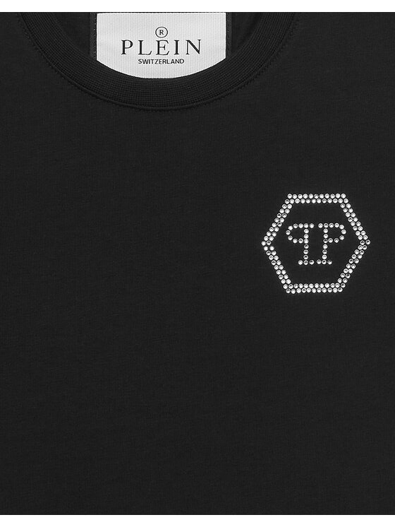 PHILIPP PLEIN PHILIPP PLEIN T-Shirt 20111 Czarny Regular Fit