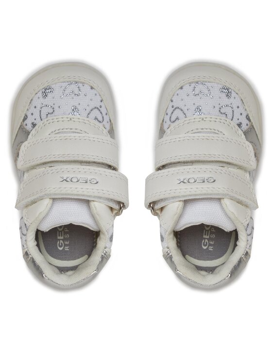 Geox Geox Tenisice B Elthan Girl B451QB 0AW54 C0007 Bijela