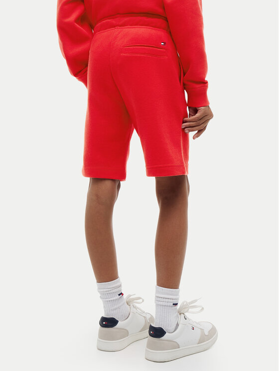 Tommy Hilfiger Tommy Hilfiger Sporta šorti KB0KB10242 Gaiši sarkana Regular Fit