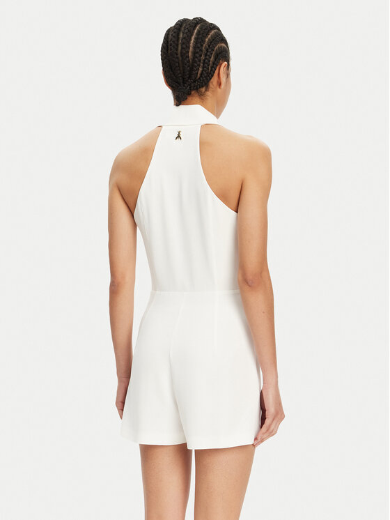 Patrizia Pepe Patrizia Pepe Ολόσωμη φόρμα 2T0088 A411 Λευκό Regular Fit
