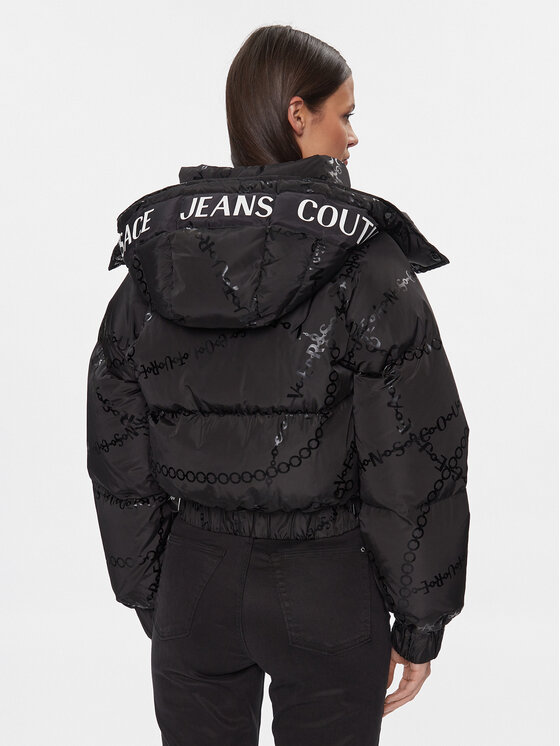 Versace Jeans Couture Versace Jeans Couture Μπουφάν πουπουλένιο 75HAU402 Μαύρο Regular Fit
