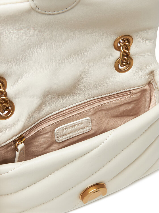 PINKO PINKO Borsetta Love Baby Puff C PE 23 PLT 100040 A0F2 Écru