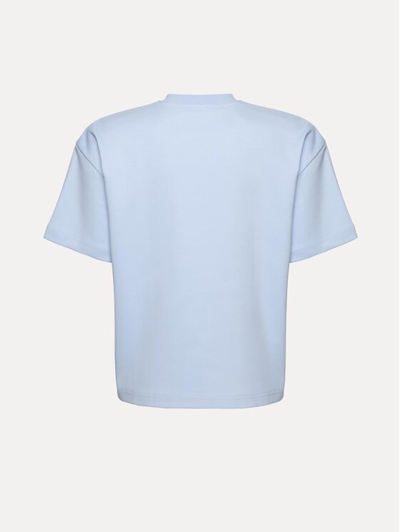 La Mania La Mania Tričko MAINE Svetlo modrá Basic Fit