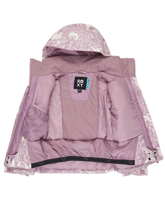 Roxy Roxy Snowboard kabát Free Jet ERGTJ03198 Rózsaszín Slim Fit