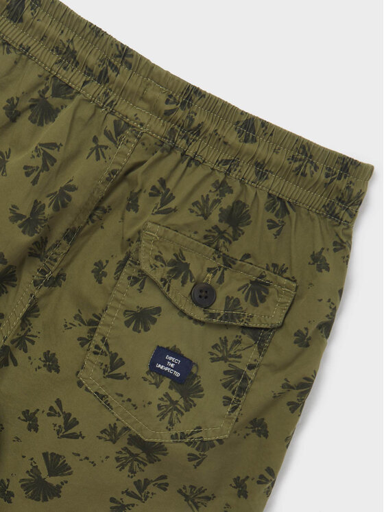 Mayoral Mayoral Kratke hlače iz tkanine 6262 Khaki