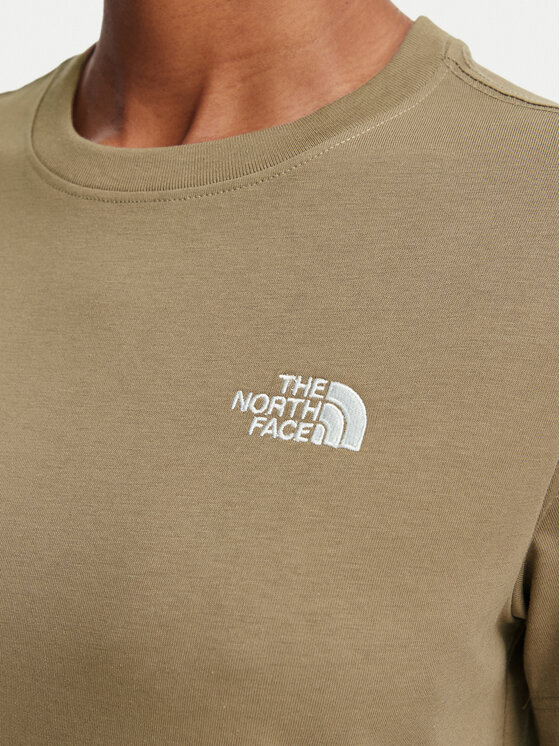 The North Face The North Face T-Shirt Evolution Simple Dome Slm NF0A8FX7 Brązowy jasny Regular Fit