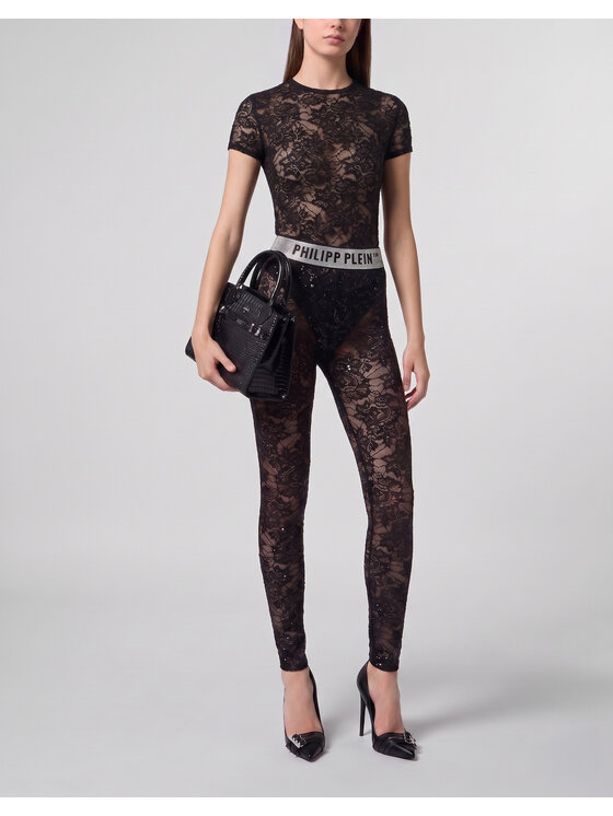 PHILIPP PLEIN PHILIPP PLEIN Leggings 31043 Nero Active Fit