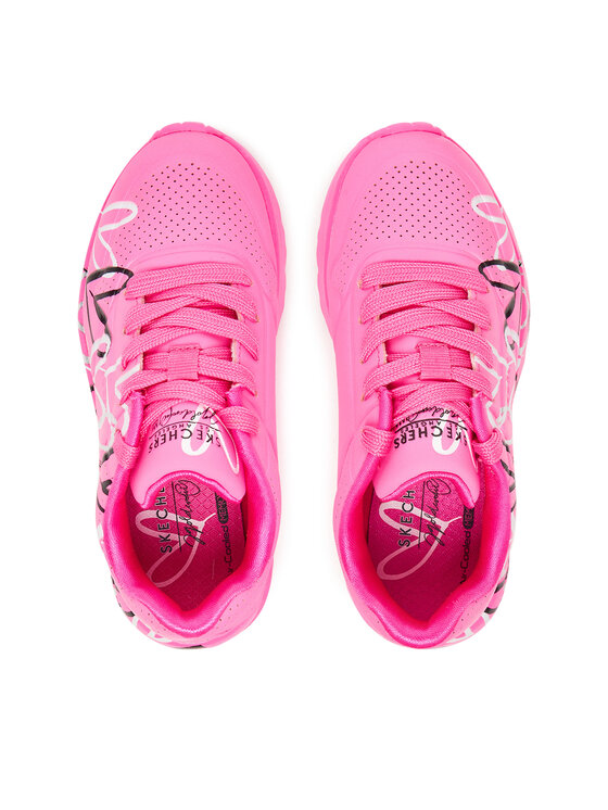 Skechers Skechers Tenisice Uno Lite-Metallic Love 314067L/HPMT Ružičasta