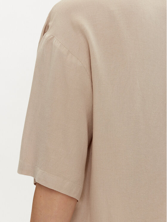 Vila Vila Camicia Pricil 14085988 Beige Regular Fit