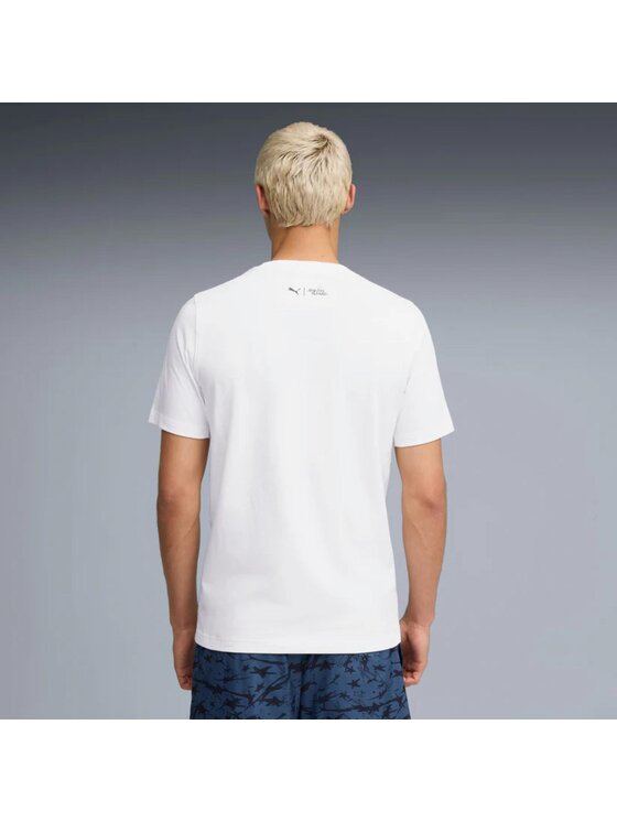 Puma Puma T-Shirt 630706 Biały Regular Fit