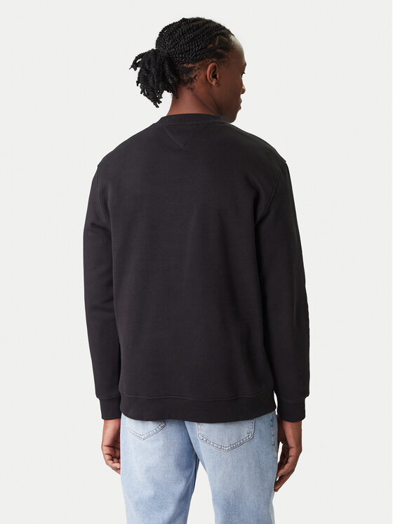 Tommy Jeans Tommy Jeans Sweatshirt DM0DM20249 Schwarz Regular Fit