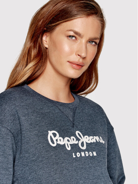 Pepe Jeans Pepe Jeans Majica dugih rukava Nanette PL581256 Tamnoplava Regular Fit