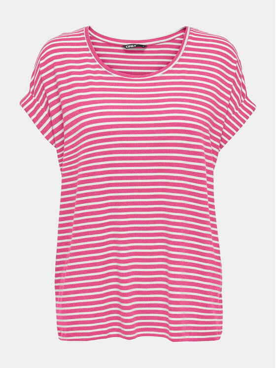 ONLY ONLY Футболка Moster 15206243 Рожевий Regular Fit