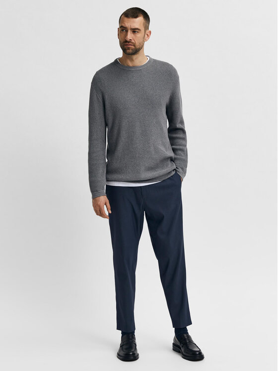 Selected Homme Selected Homme Pullover Rocks 16079776 Grau Regular Fit