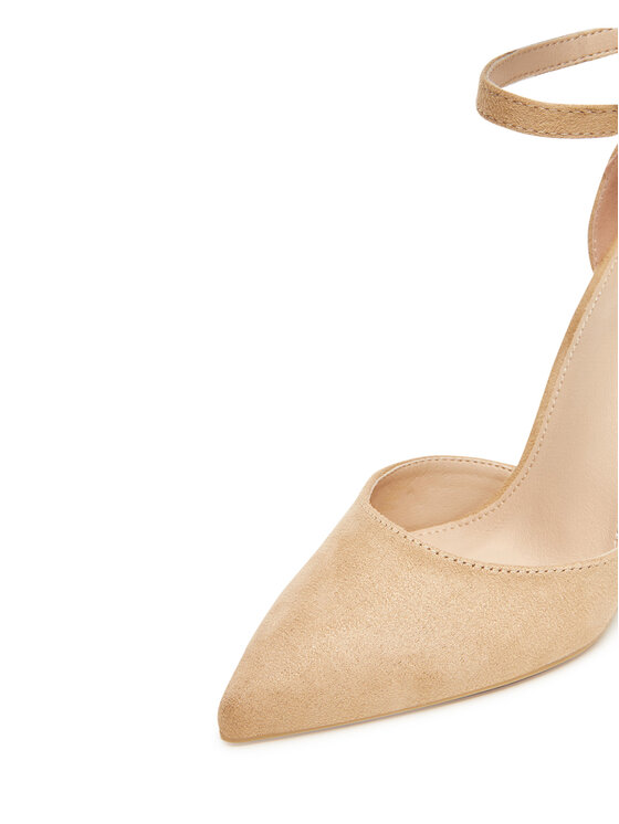DeeZee DeeZee Pantofi cu toc subțire AJ-2639 Bej