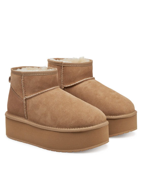 EMU Australia EMU Australia Μπότες Χιονιού Stinger Micro Flatform W13082 Μπεζ